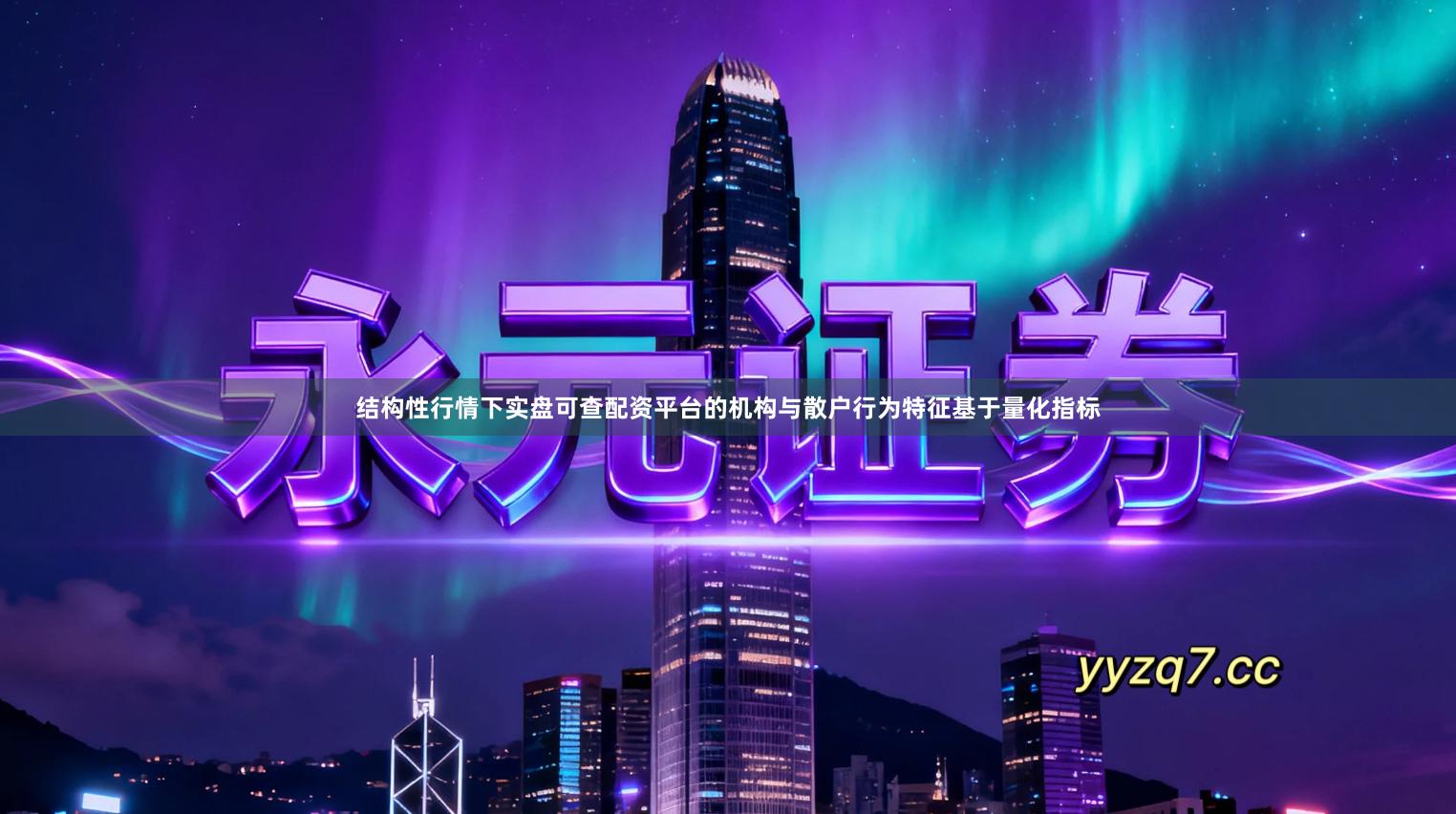 结构性行情下实盘可查配资平台的机构与散户行为特征基于量化指标